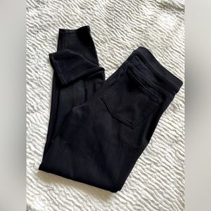 Like NEW!! L Black Spanx Jean-ish Leggings